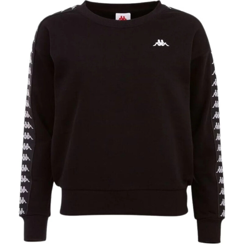 Černá mikina Kappa Janka Sweatshirt 310021-19-4006