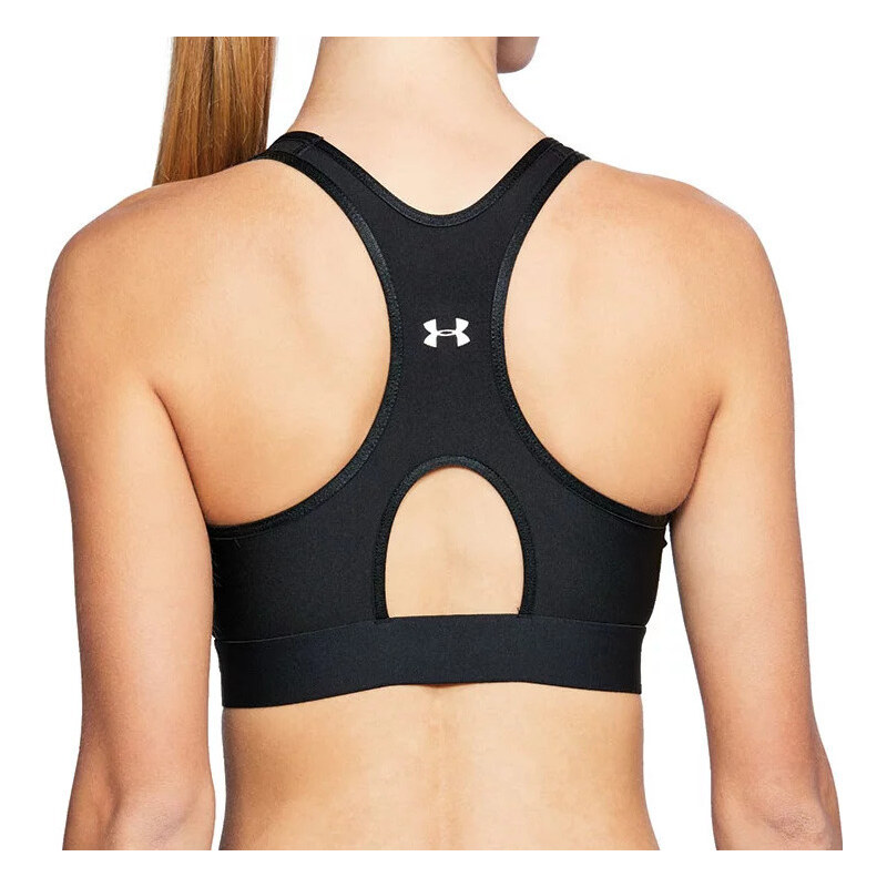 ČERNÁ SPORTOVNÍ PODPRSENKA UNDER ARMOUR ARMOUR MID KEHOLE BRA