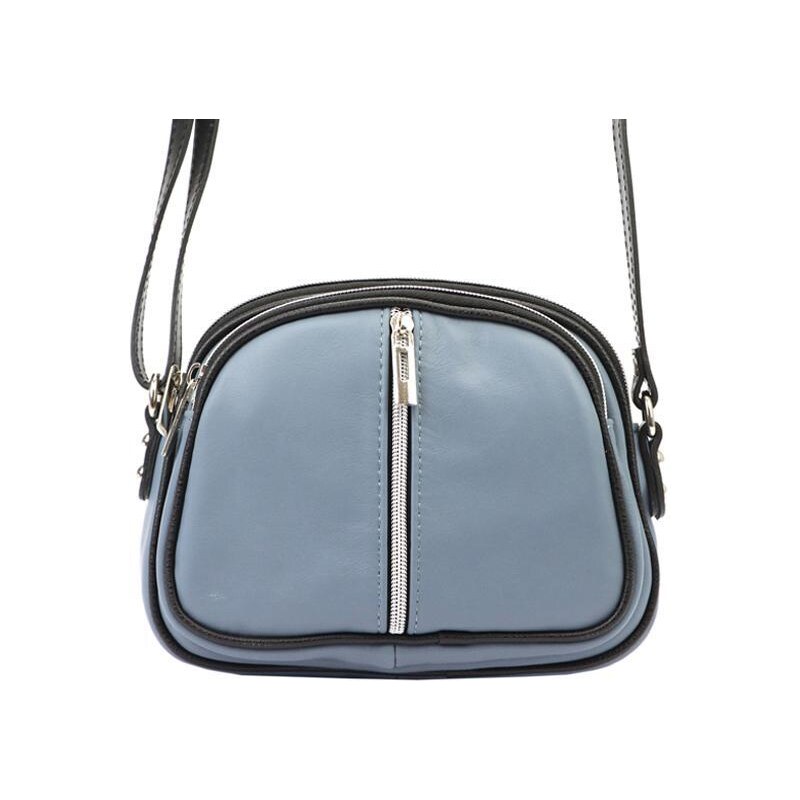 Kožená crossbody kabelka Alice 017 černá