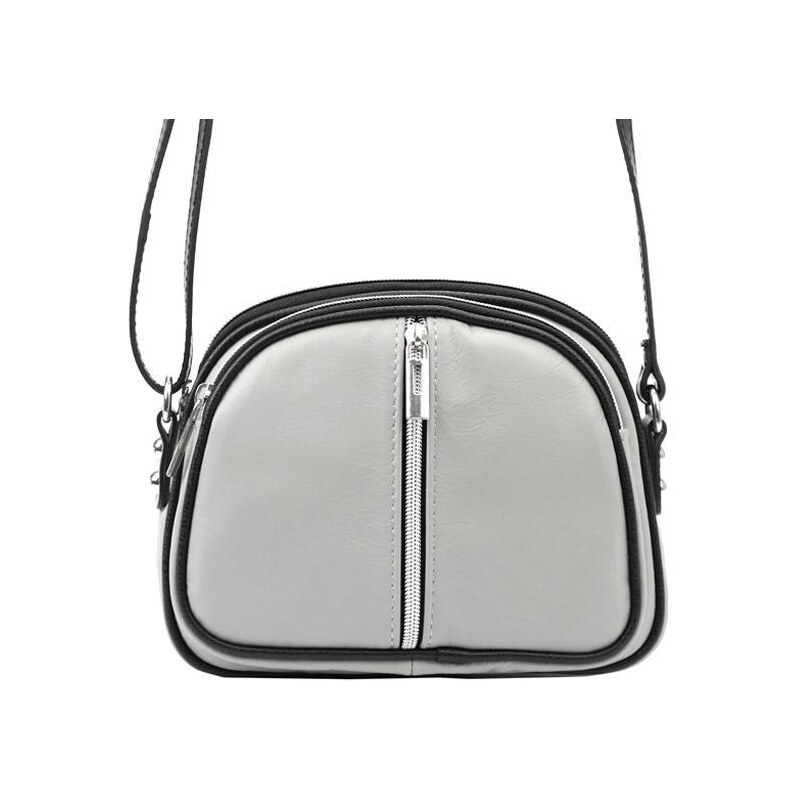 Kožená crossbody kabelka Alice 017 červená