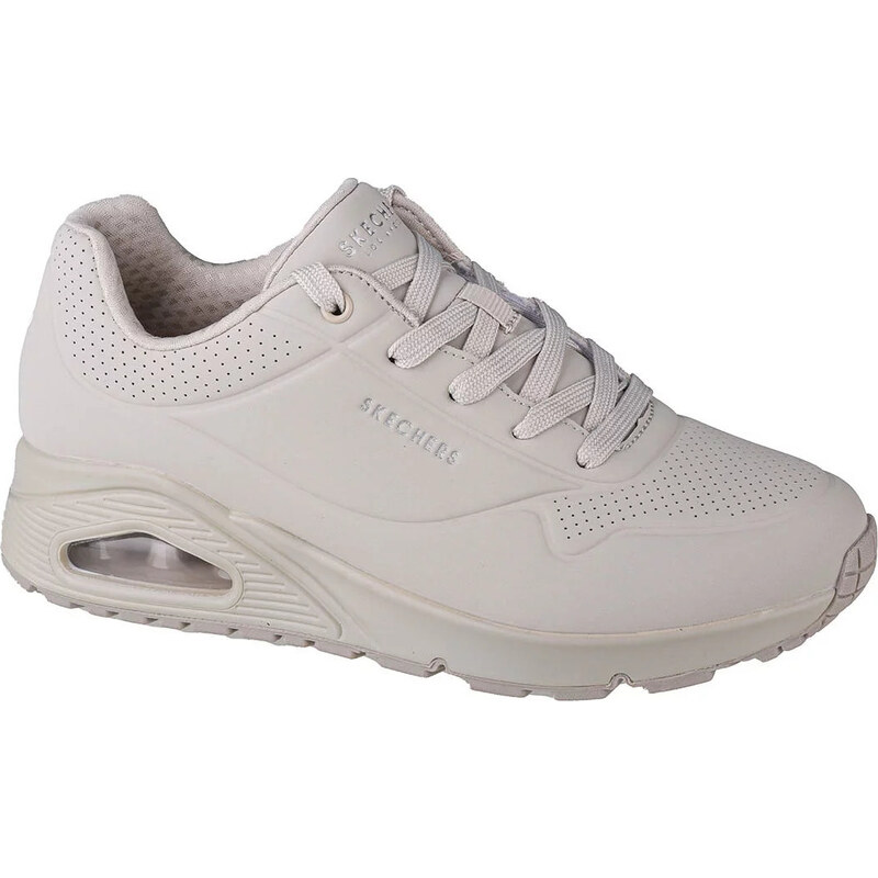 Béžové dámské tenisky Skechers Uno-Stand on Air Smetanová
