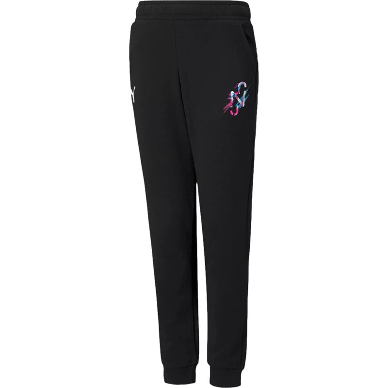 Černé chlapecké tepláky Puma Neymar Jr Creativity Pants Černá