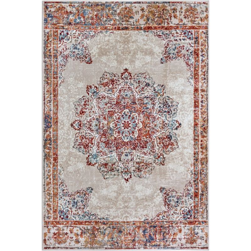 Hanse Home Collection koberce Kusový koberec Luxor 105639 Maderno Cream Multicolor - 57x90 cm