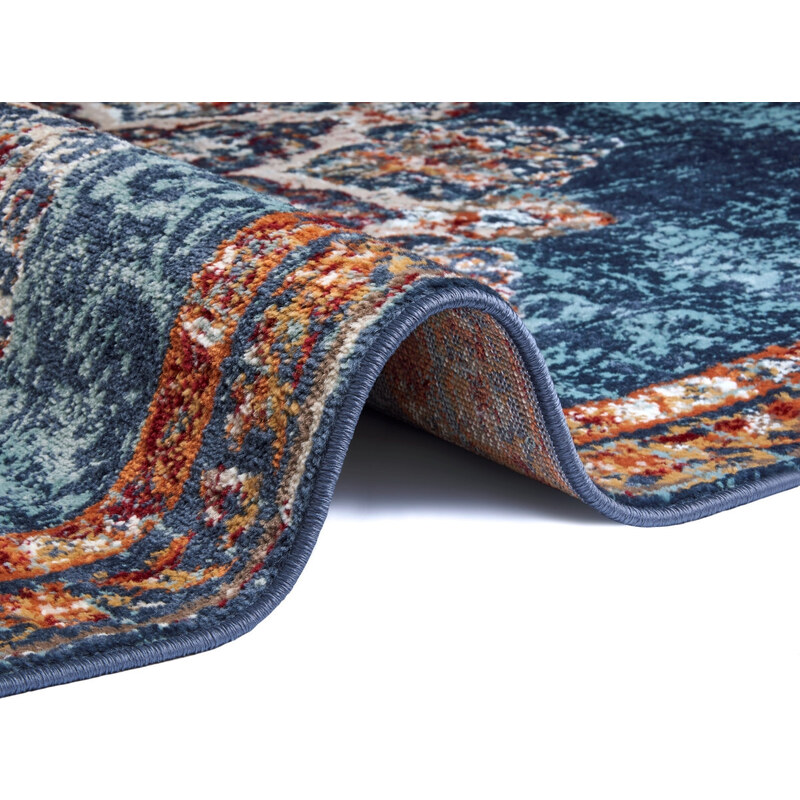 Hanse Home Collection koberce Kusový koberec Luxor 105637 Maderno Blue Multicolor - 57x90 cm