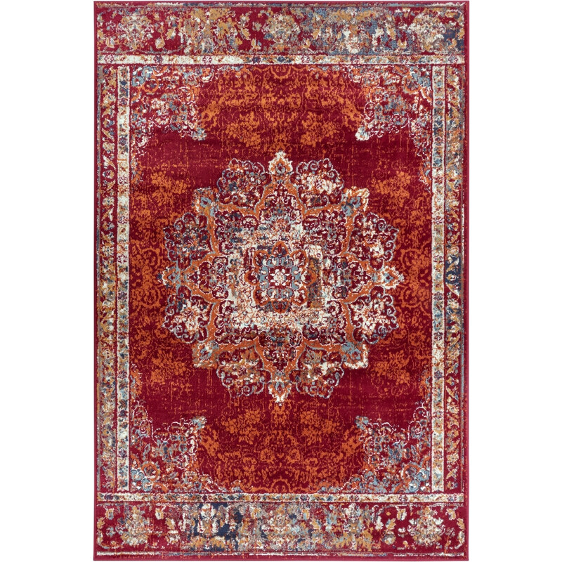 Hanse Home Collection koberce Kusový koberec Luxor 105638 Maderno Red Multicolor - 57x90 cm