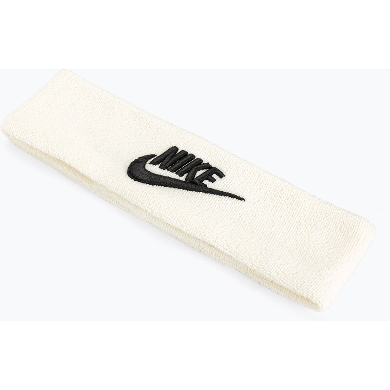 Čelenka Nike Classic Wide Terry bílá N1008665-101