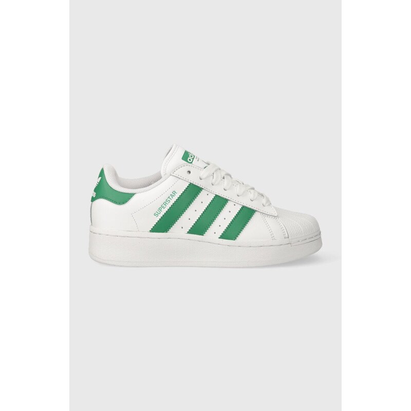 Kožené sneakers boty adidas Originals Superstar bílá barva, IF3002