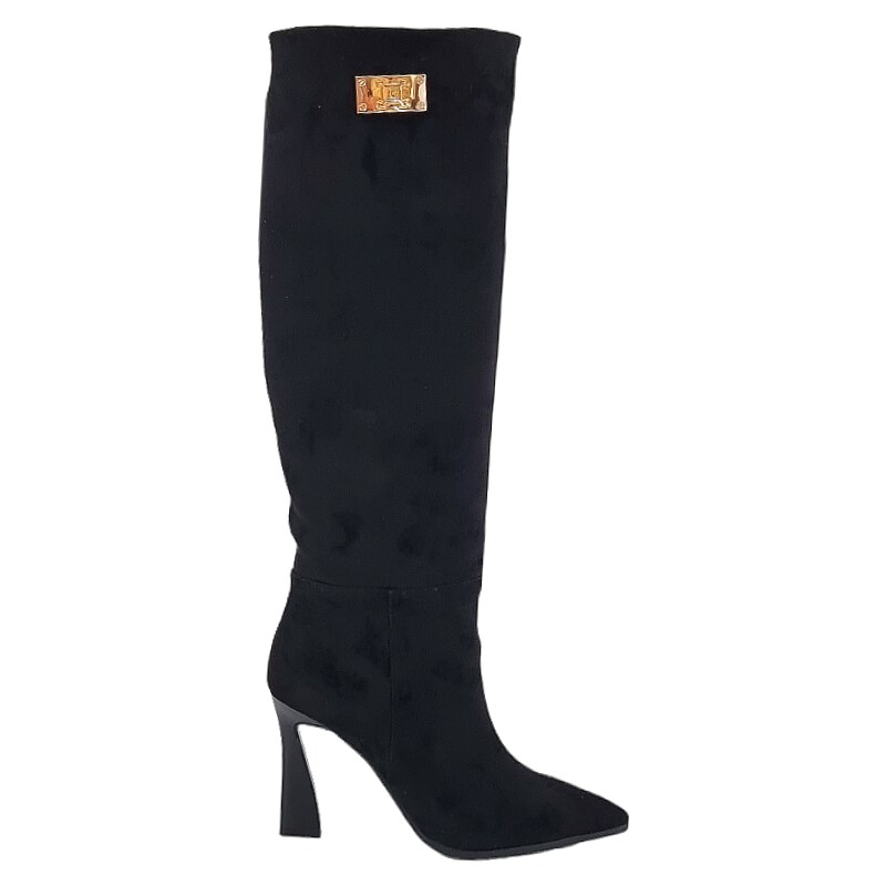 Kozačky Laura Biagiotti Black Micro