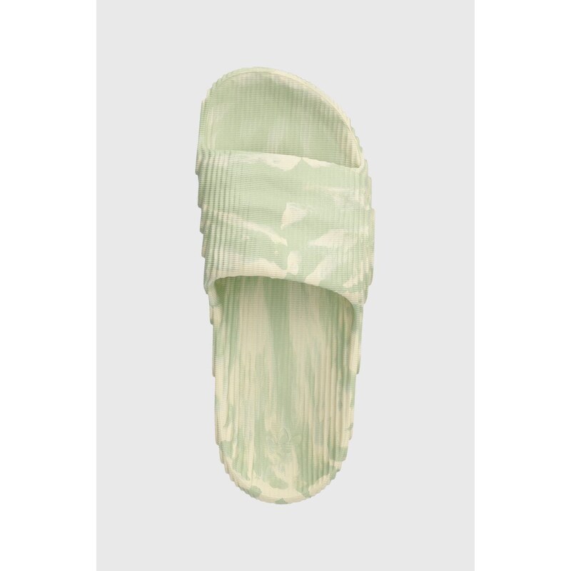 Pantofle adidas Originals Adilette 22 pánské, zelená barva, IG5917