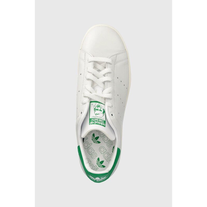 Sneakers boty adidas Originals STAN SMITH 80s bílá barva