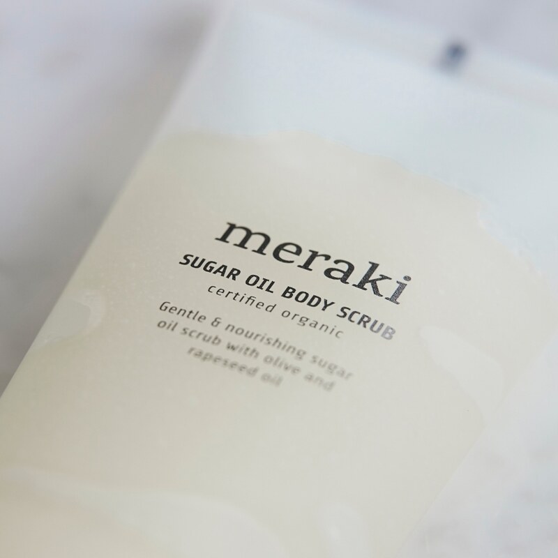 Tělový peeling Meraki Sugar & Oil 150 ml