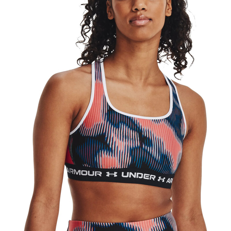 Podprsenka Under Armour Crossback Mid Print 1361042-963