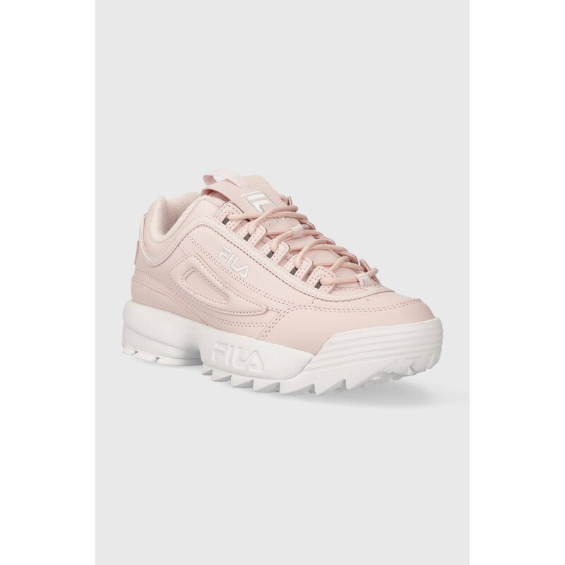 Sneakers boty Fila Disruptor růžová barva, 1010302