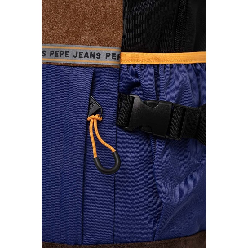 Batoh Pepe Jeans pánský, tmavomodrá barva, velký, vzorovaný