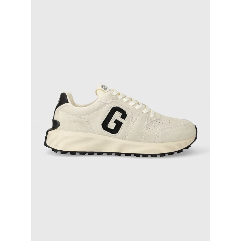 Semišové sneakers boty Gant Ronder béžová barva, 27633227.G020