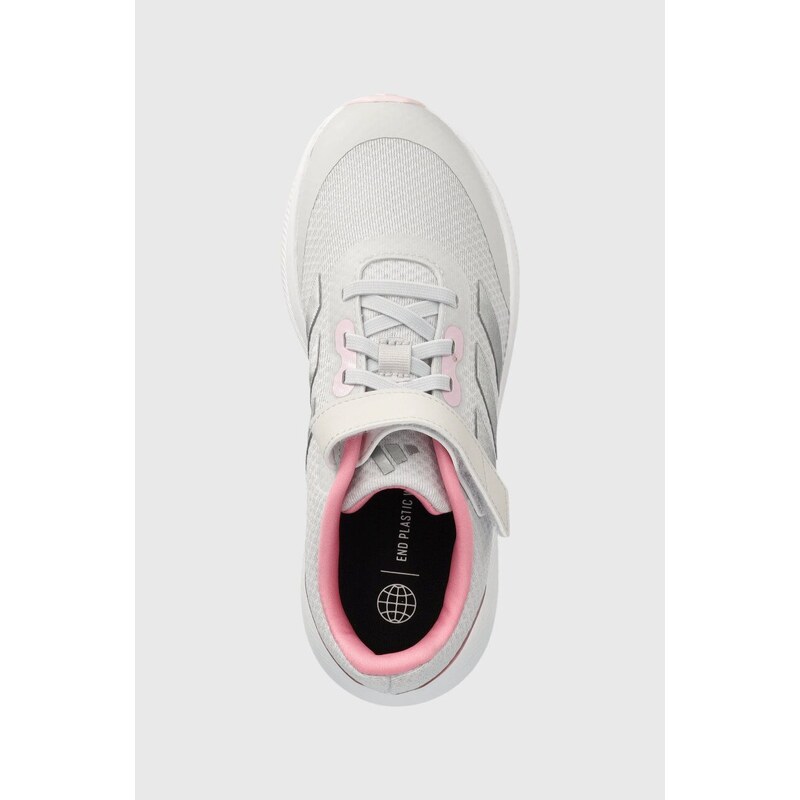 Dětské sneakers boty adidas RUNFALCON 3.0 EL K šedá barva