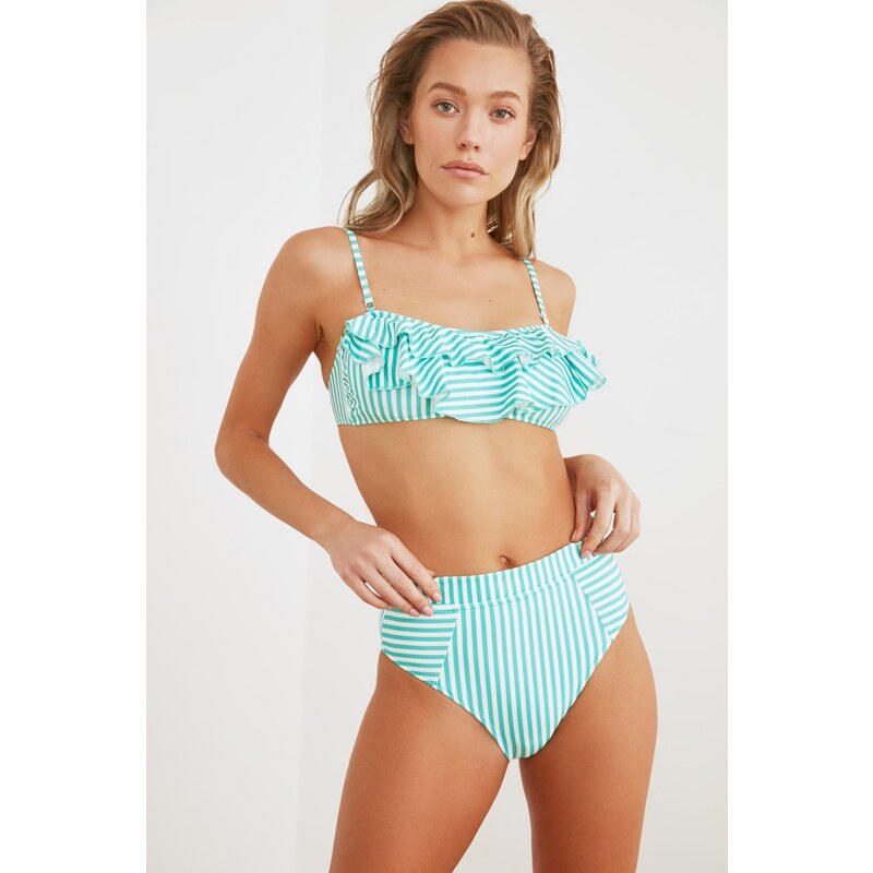 Bikiny spodní díl Trendyol Striped