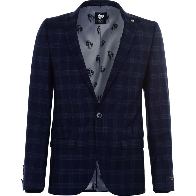 Twisted Tailor Check Blazer