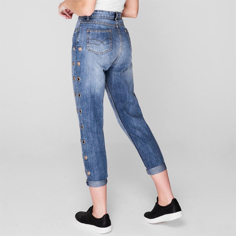 Golddigga Eyelet Jeans Dámské