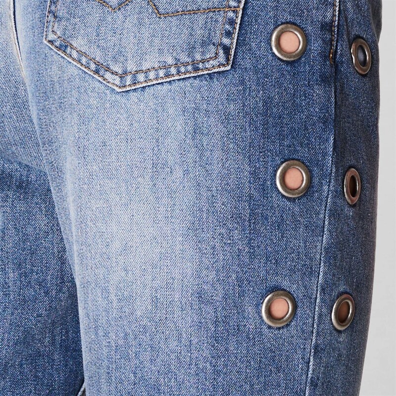 Golddigga Eyelet Jeans Dámské