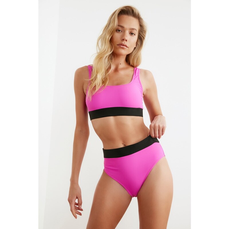 Bikiny spodní díl Trendyol High waist