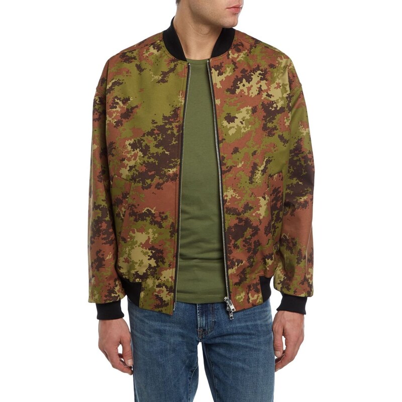 Libertine Libertine Camoflage Bomber Jacket