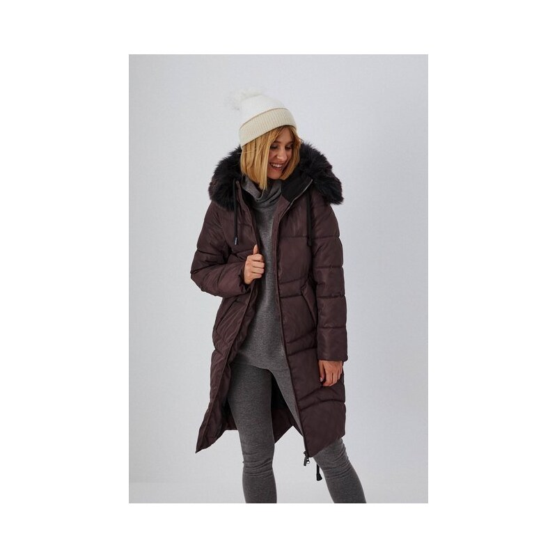 Moodo Padded coat with a hood