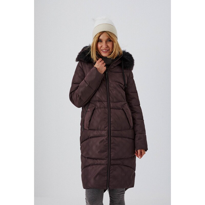 Moodo Padded coat with a hood