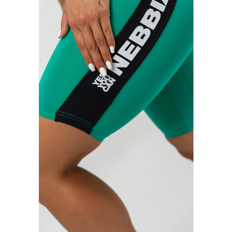 NEBBIA ICONIC high-waisted cycling shorts