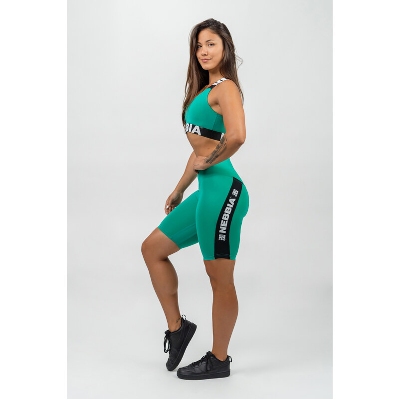 NEBBIA ICONIC high-waisted cycling shorts