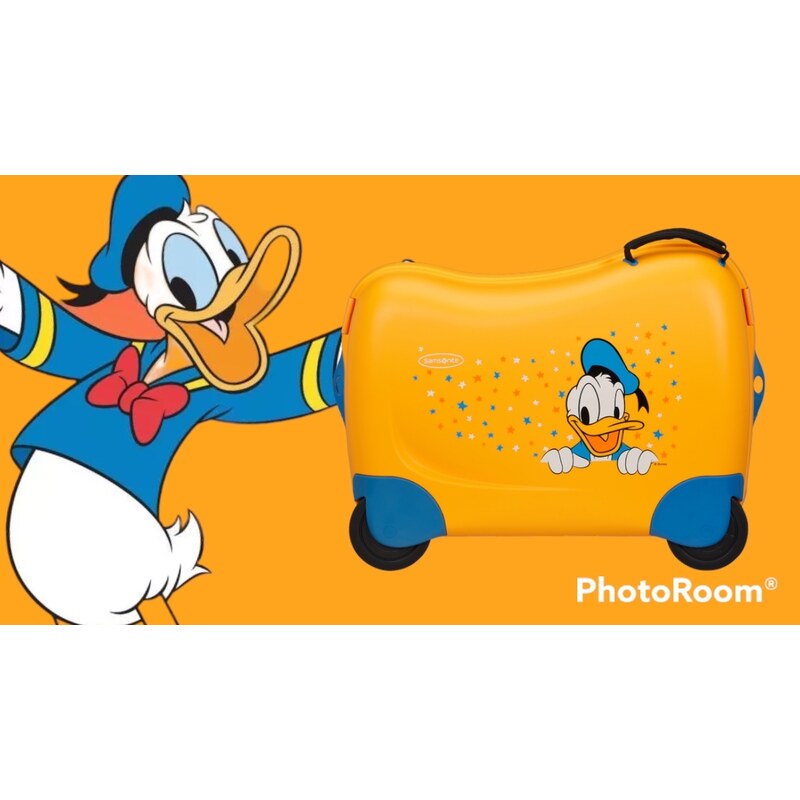 SAMSONITE DREAM RIDER DISNEY SUITCASE DISNEY DONALD STARSSAMSONITE DREAM RIDER DISNEY SUITCASE DISNEY DONALD STARS