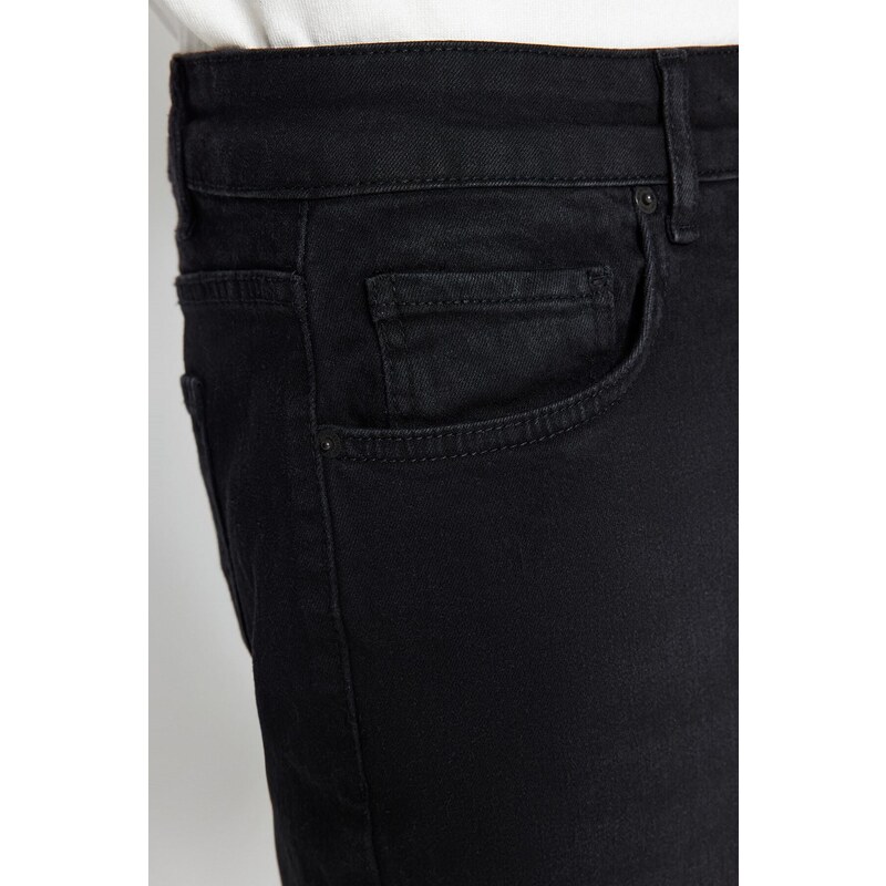 Trendyol Black Regular Fit Jeans Denim Trousers