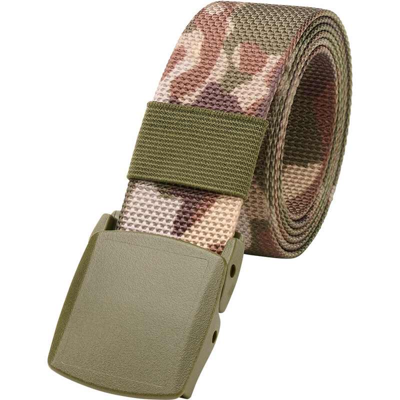 BRANDIT Opasek s plastovou přezkou Fast Closure tactical camo