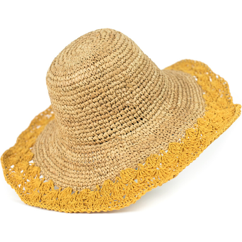 Dámský klobouk Art Of Polo Hat cz21156-3 Beige/Mustard