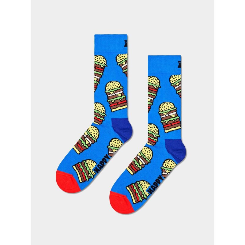 Happy Socks Burger (blue)modrá