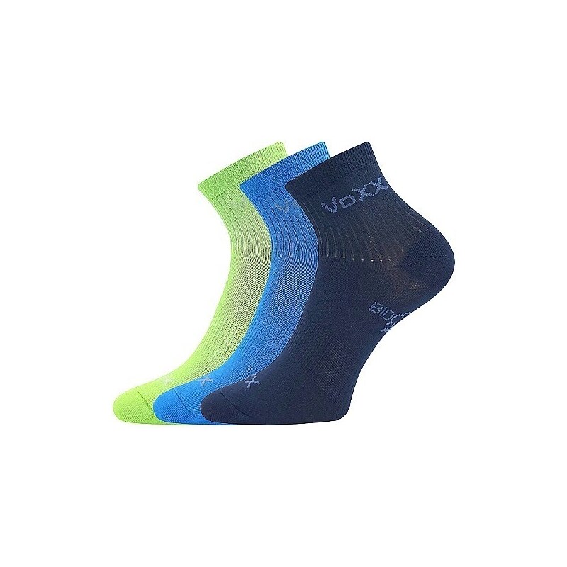 BOBBIK dětské sportovní ponožky z biobavlny VoXX mix holka 25-29