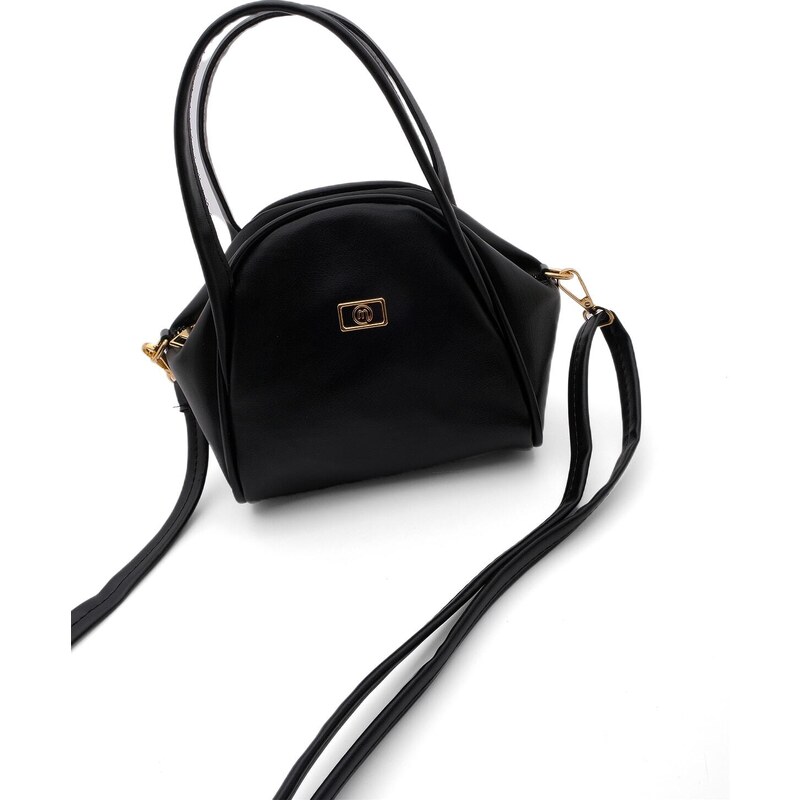 Marjin Women's Erges Cluster & Shoulder Bag, black