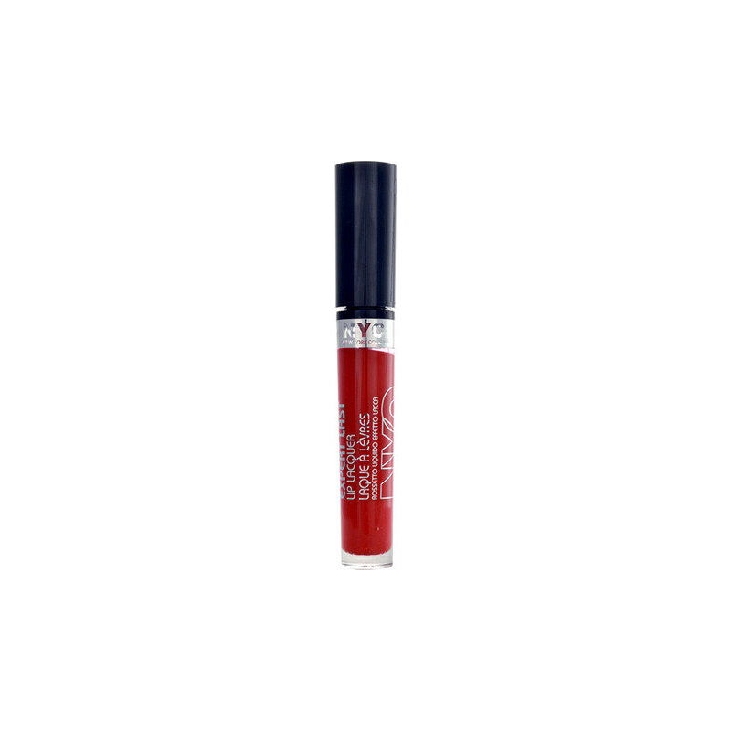 NYC New York Color Expert Last Lip Lacquer 3,7ml Lesk na rty W - Odstín 500 Rockaway Ruby