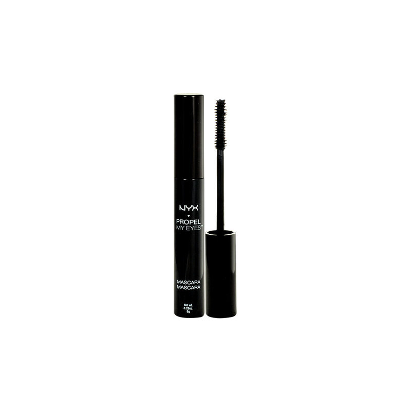 NYX Propel My Eyes Mascara 8g Řasenka W - Odstín 01 Jet Black