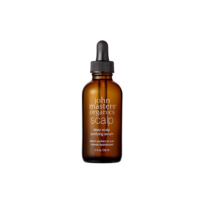 John Masters Organics Deep Scalp Purifying Serum 59ml Vlasová přírodní kosmetika W Pro vyživení a zjemnění suché pokožky hlavy