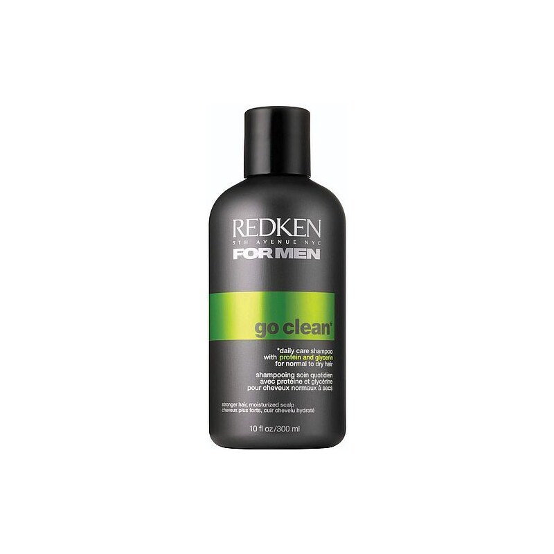 Redken For Men Go Clean Shampoo 300ml Šampon na normální vlasy M