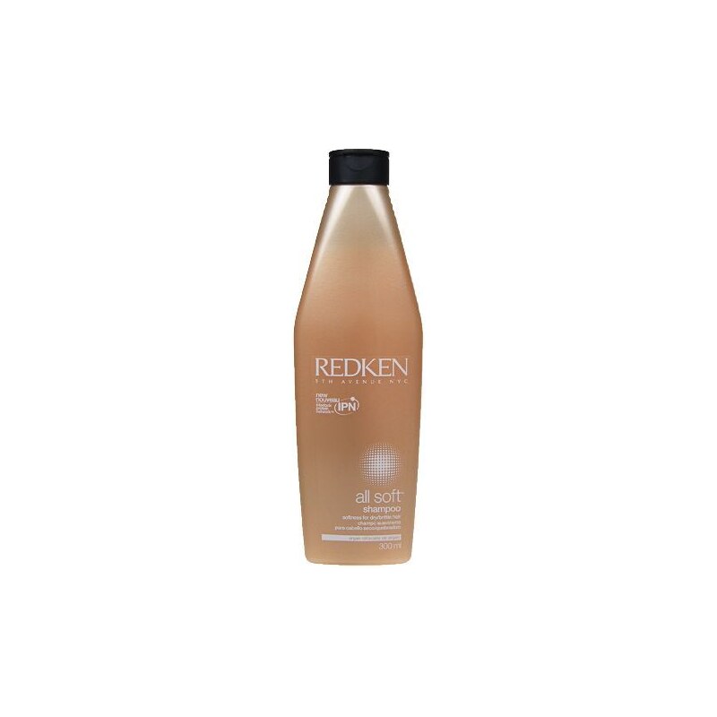 Redken All Soft Shampoo 300ml Šampon na suché vlasy W Pro suché a křehké vlasy