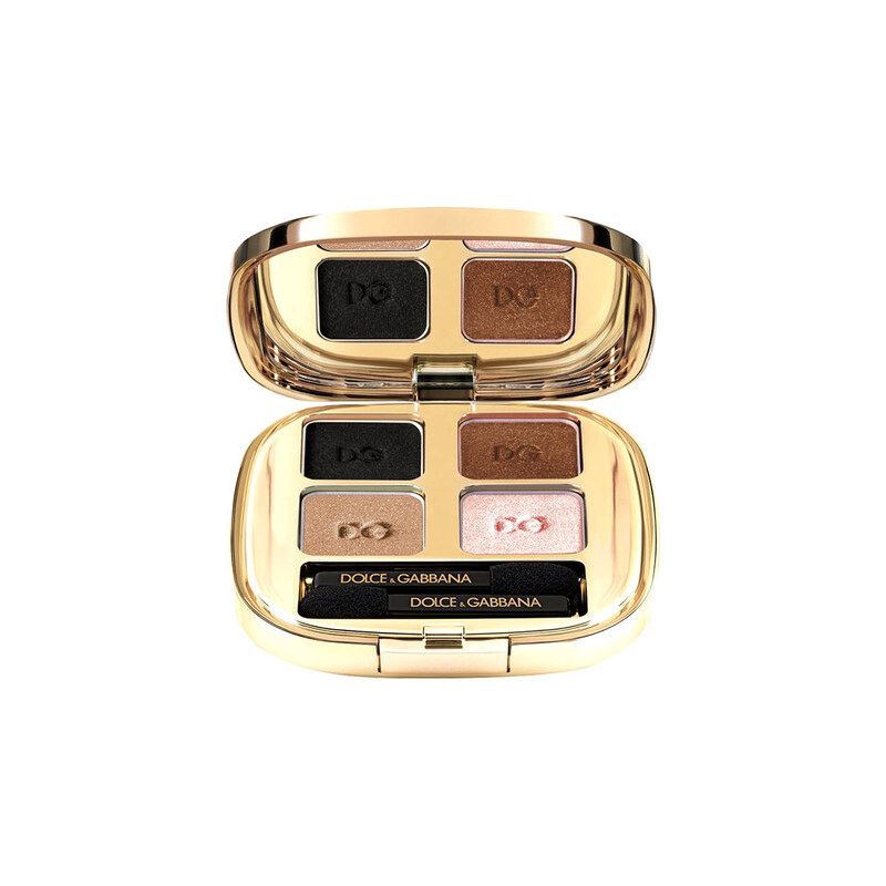 Dolce & Gabbana The Eyeshadow Quad 4,8g Oční stíny W - Odstín 100 Femme Fatale