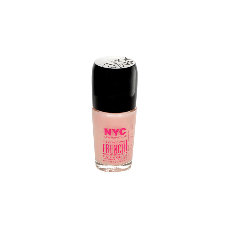 NYC New York Color Excuse My French Manicure Nail Polish 9,7ml Lak na nehty W - Odstín 168 Pink Princess