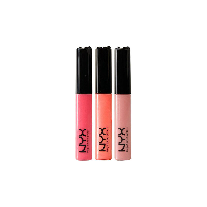 NYX Mega Shine Lip Gloss 11ml Lesk na rty W - Odstín 126 Plush Red