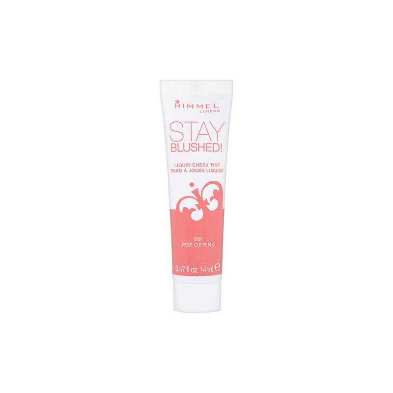 Rimmel London Stay Blushed Liquid Cheek Tint 14ml Make-up W - Odstín 002 Touch Of Berry