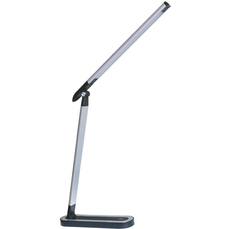 Polux LED Stmívatelná dotyková stolní lampa MADERA LED/7W/230V černá SA1855