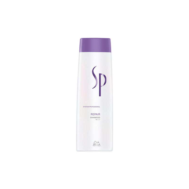 Wella SP Repair Shampoo 250ml Šampon na poškozené, barvené vlasy W Šampon pro poškozené vlasy