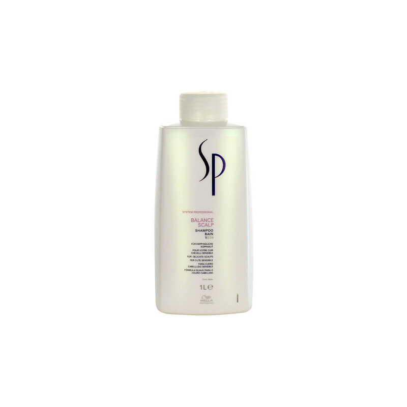 Wella SP Balance Scalp Shampoo 1000ml Přípravek proti padání vlasů W Šampon pro citlivou pokožku hlavy