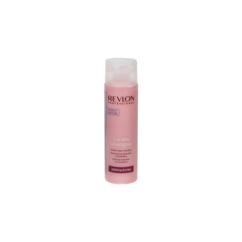 Revlon Keratin Repair Shampoo 1250ml Šampon na poškozené, barvené vlasy W Pro regeneraci a výživu vlasů